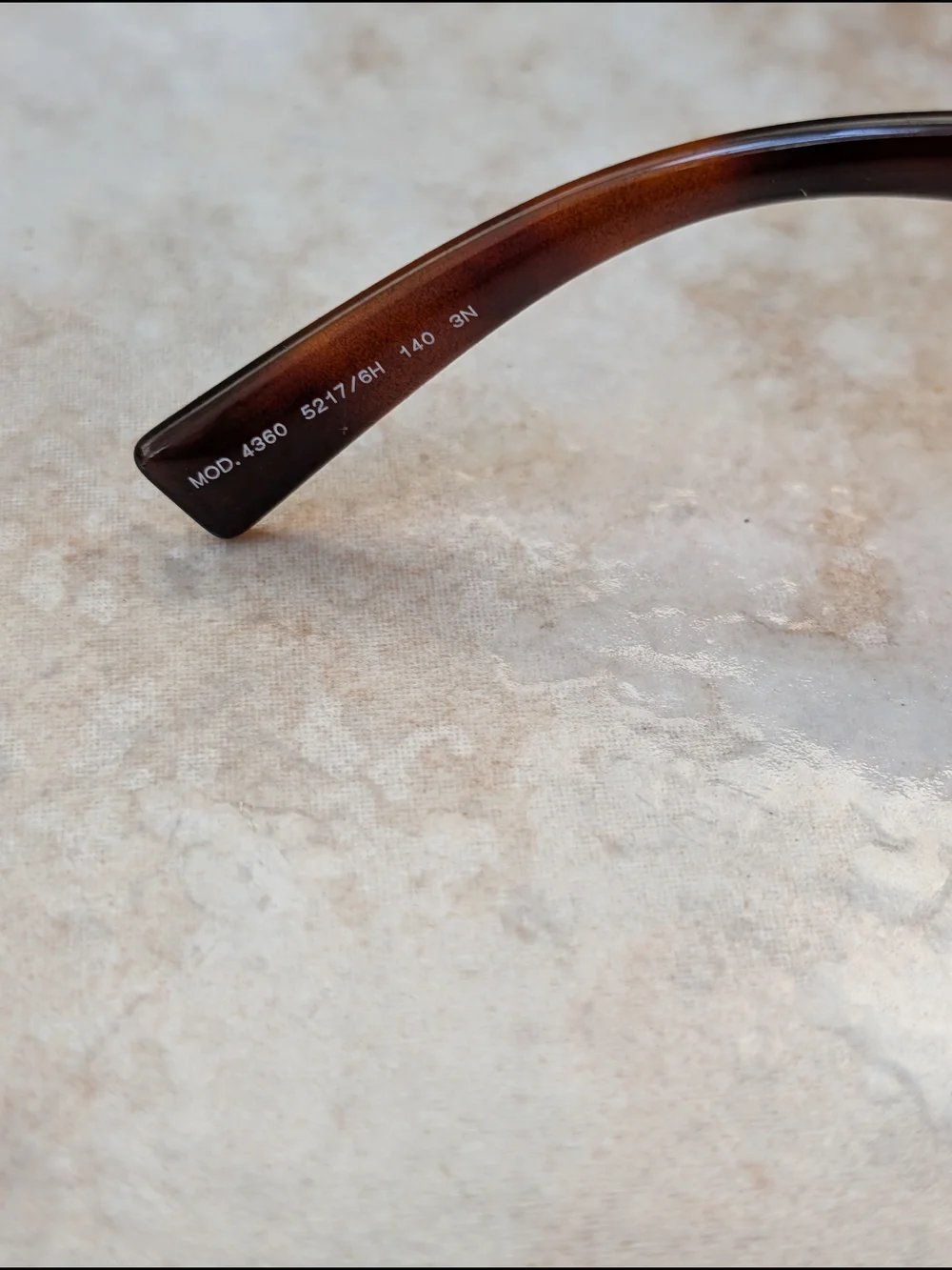 Versace VE4360 Shield Sunglasses in Tortoiseshell/Brown NIB